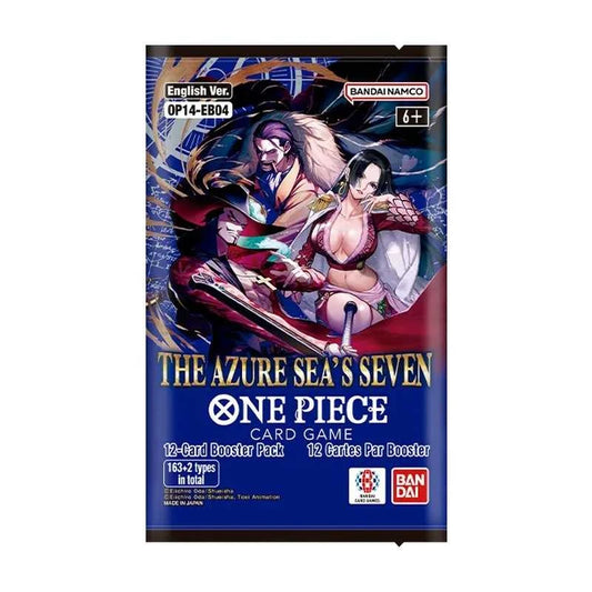 One Piece Card Game: The Azure Sea’s Seven Booster Box OP-14 (English)