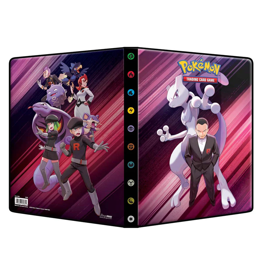 Pokémon TCG: Destined Rivals 9-Pocket Binder (A4) Team Rocket
