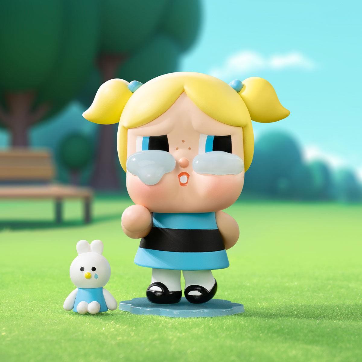 CRYBABY x Powerpuff Girls Series figure - Bubbles