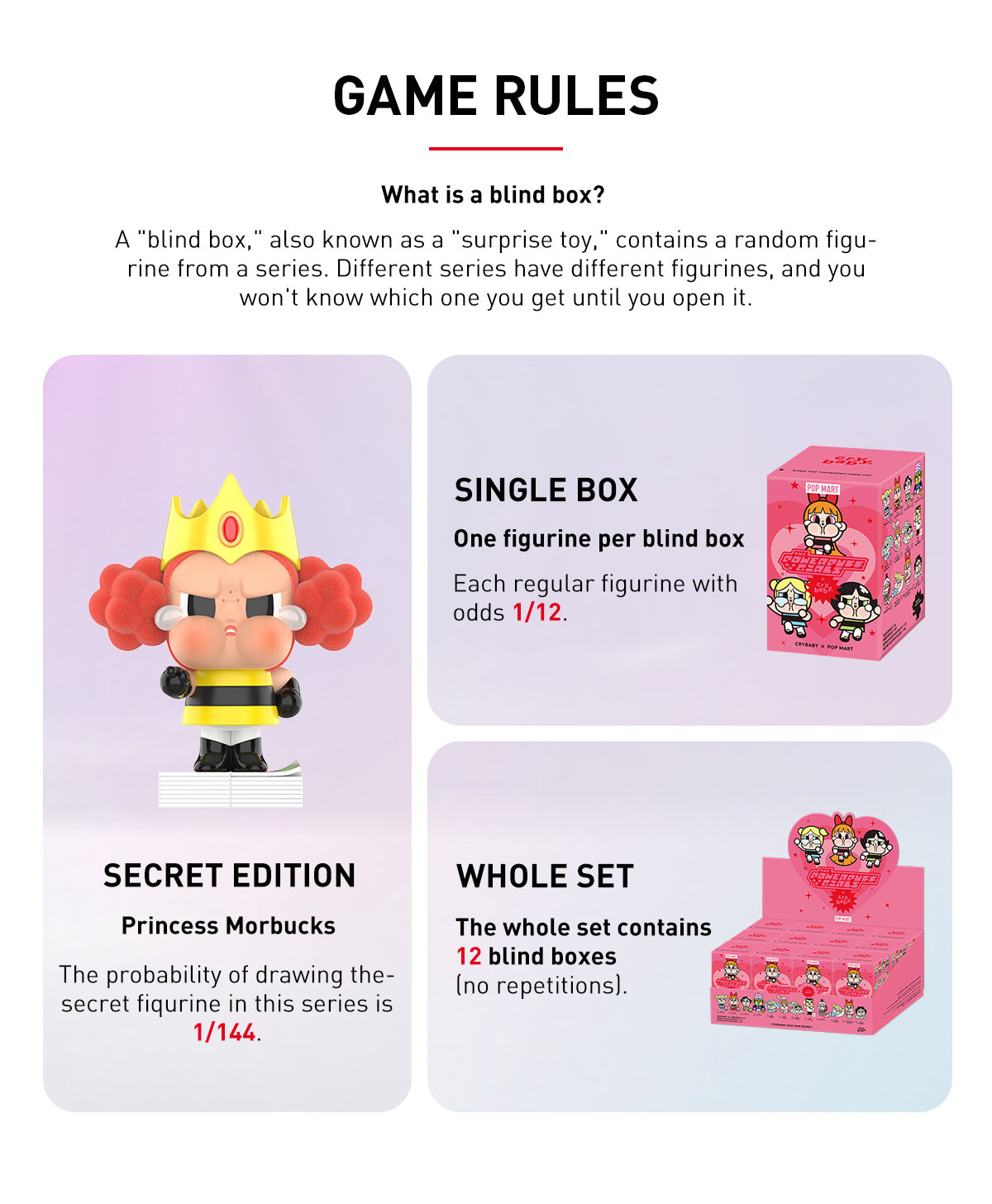 CRYBABY x Powerpuff Girls Series detail