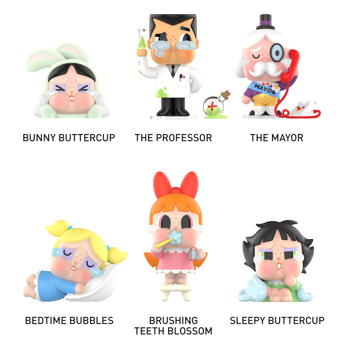 CRYBABY x Powerpuff Girls Series detail