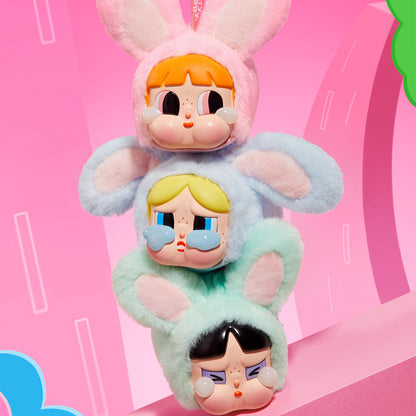CRYBABY x Powerpuff Girls vinyl face plush design