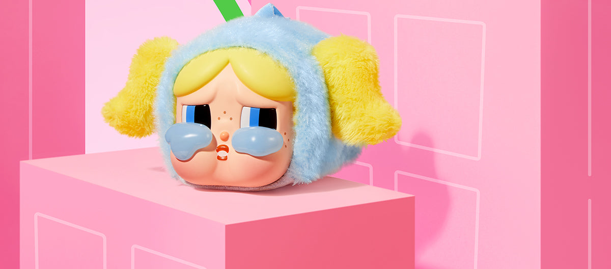 CRYBABY x Powerpuff Girls vinyl face plush line-up