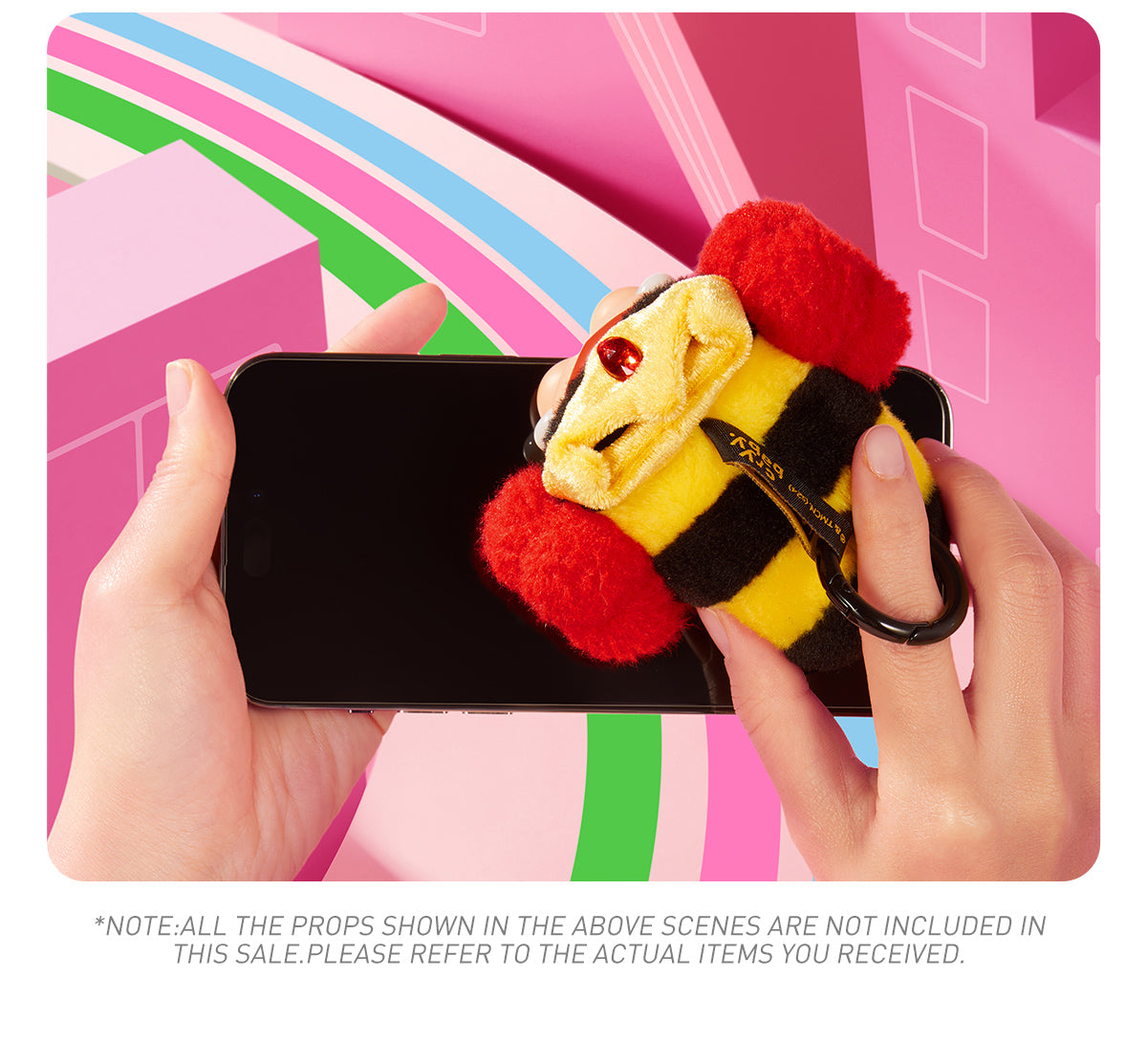 CRYBABY x Powerpuff Girls vinyl face plush packaging