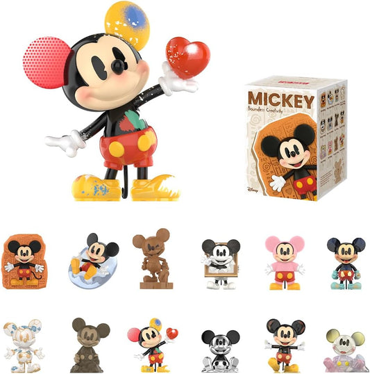 POP MART Disney Mickey Boundless Creativity Series Figures Blind Box