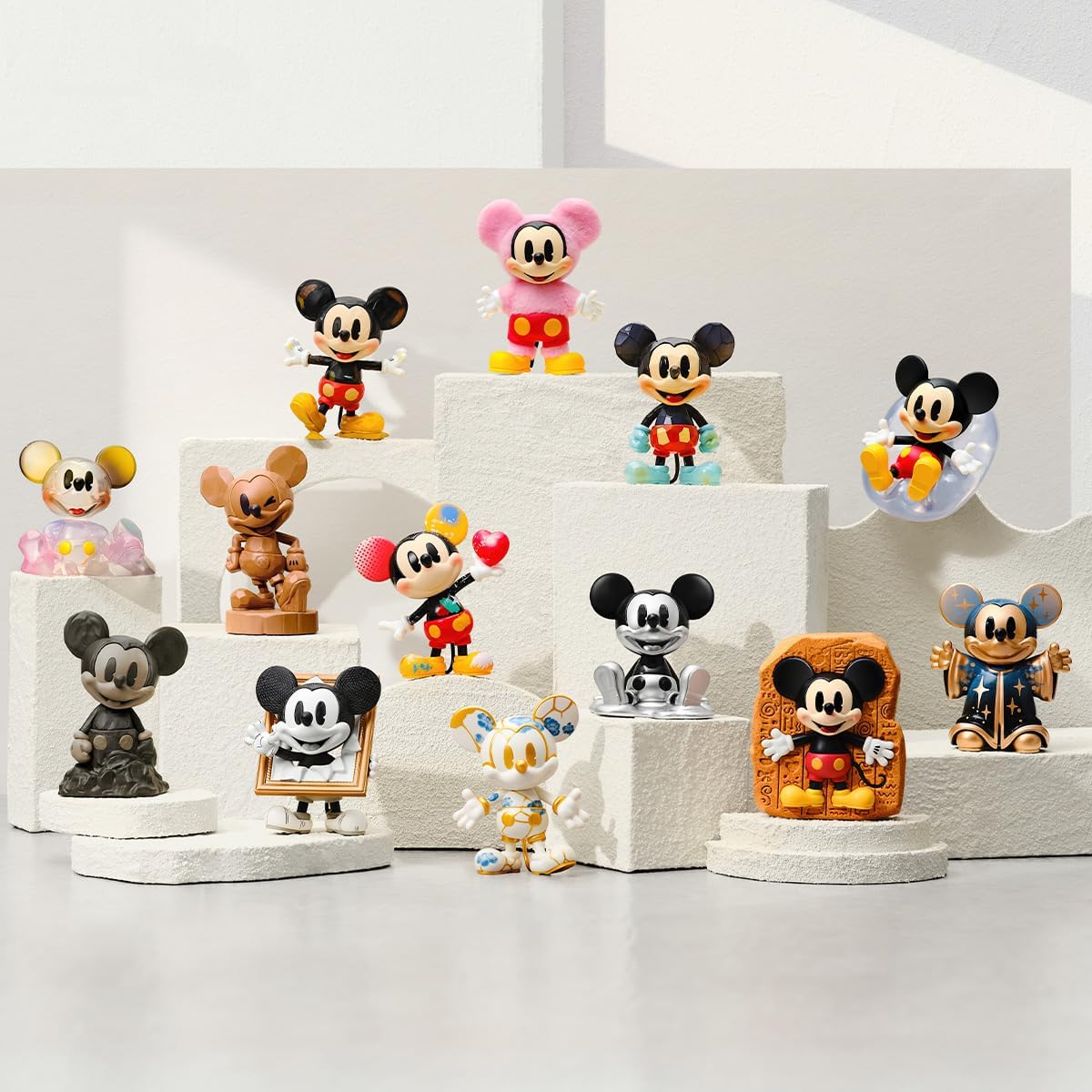 POP MART Disney Mickey Boundless Creativity Series Figures Blind Box