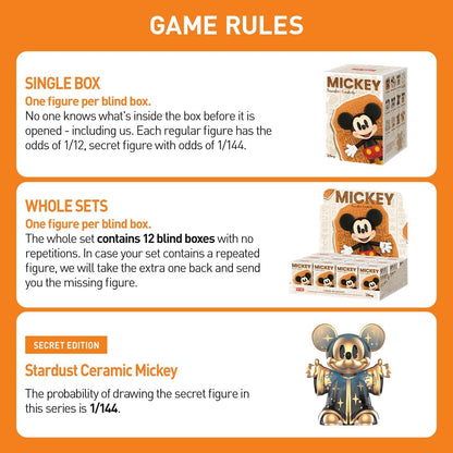 POP MART Disney Mickey Boundless Creativity Series Figures Blind Box