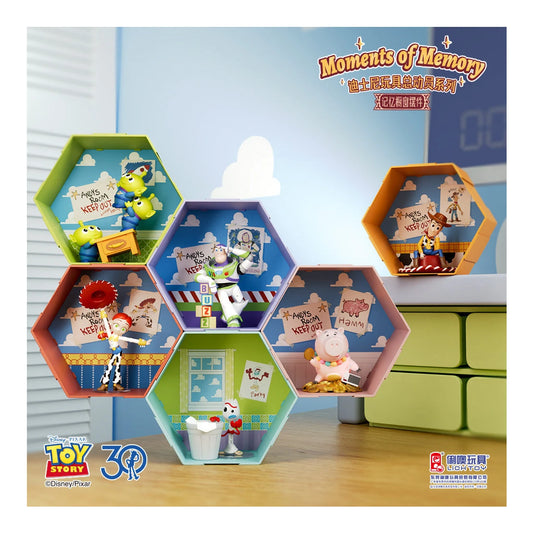 Toy Story Moments of Memory window diorama figures full set