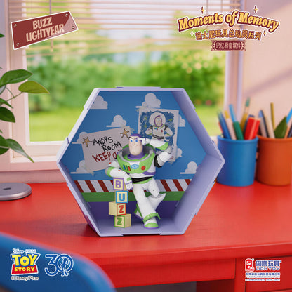 Toy Story Moments of Memory character diorama close up