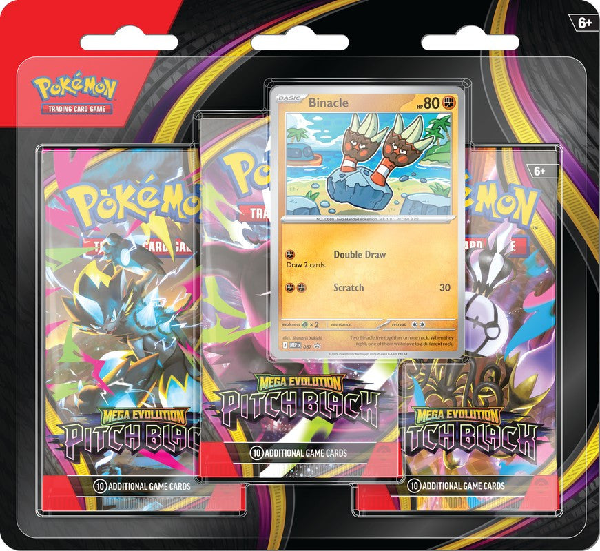 Pokémon TCG Pitch Black 3-Pack Blister