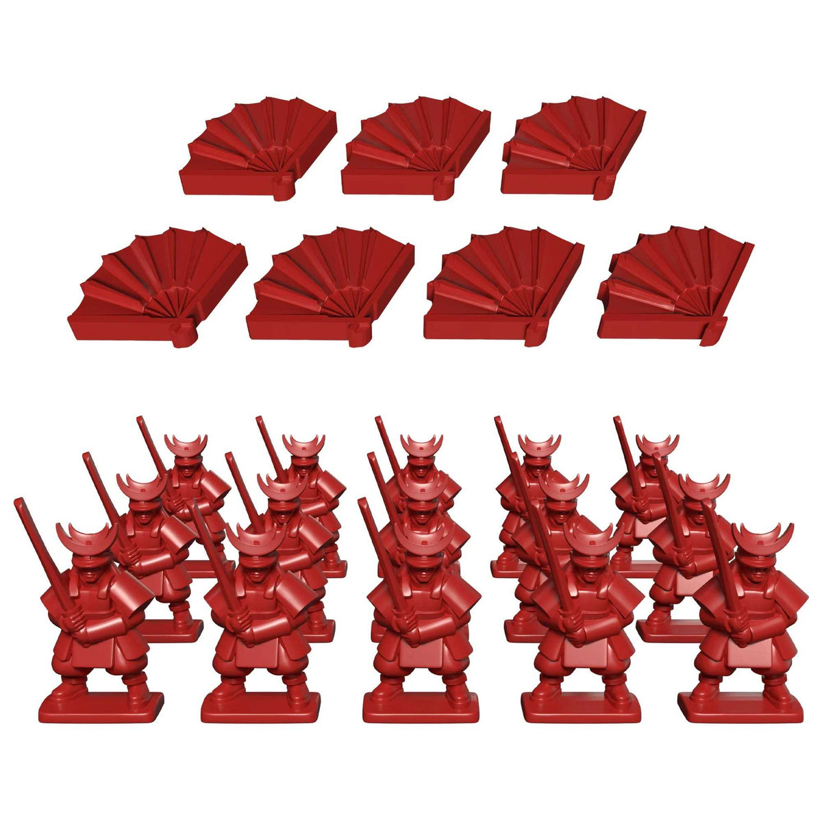 Gunsen The Battle for Toshi Ranbo order cards and battle tactics cards