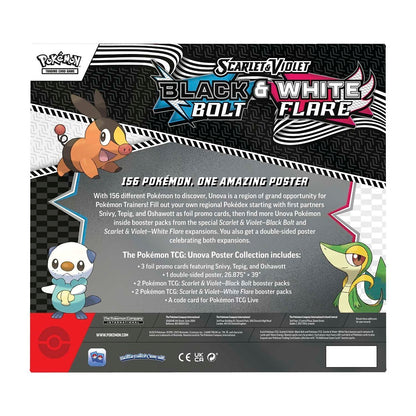 Pokémon TCG: Black Bolt & White Flare Unova Poster Collection