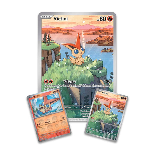 Pokémon TCG: Black Bolt & White Flare Unova Victini Illustration Collection