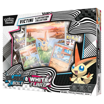 Pokémon TCG: Black Bolt & White Flare Unova Victini Illustration Collection
