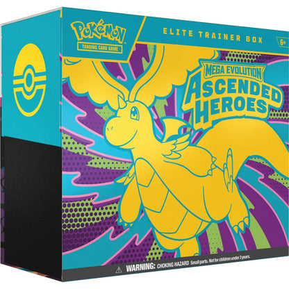 Pokémon TCG: Mega Evolution Ascended Heroes - Elite Trainer Box (ETB)