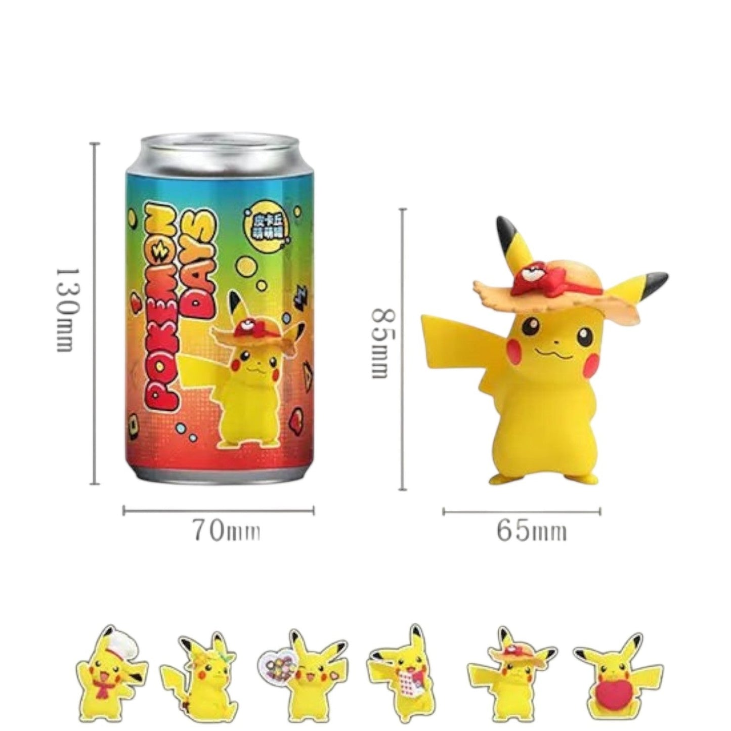 Pokémon Pikachu Picnic Figure Can