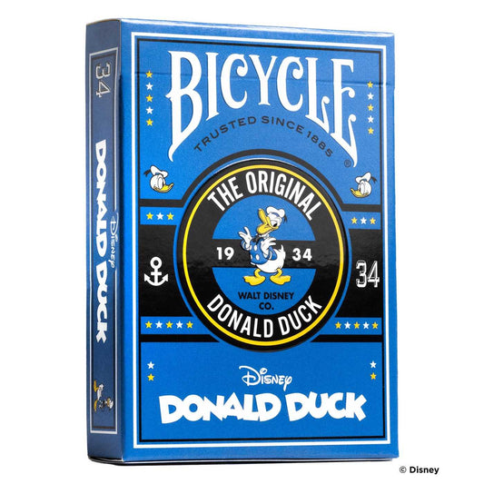 Bicycle Disney Donald Duck playing cards deck box