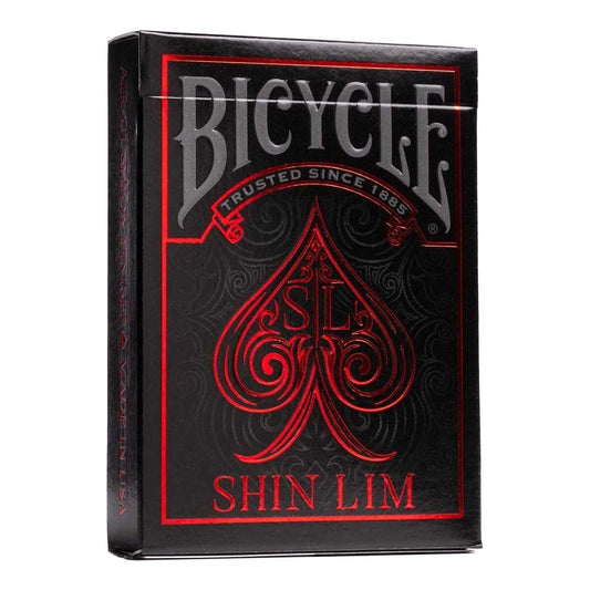 Bicycle Shin Lim playing cards deck with sleek dramatic artwork