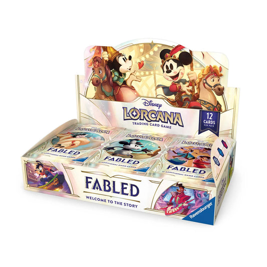 Disney Lorcana Fabled Set 9 booster box, main product shot
