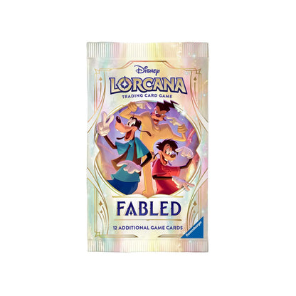 Disney Lorcana Fabled Set 9 booster box, further view