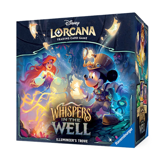 Disney Lorcana Whispers in the Well Illumineer's Trove storage box, Set 10
