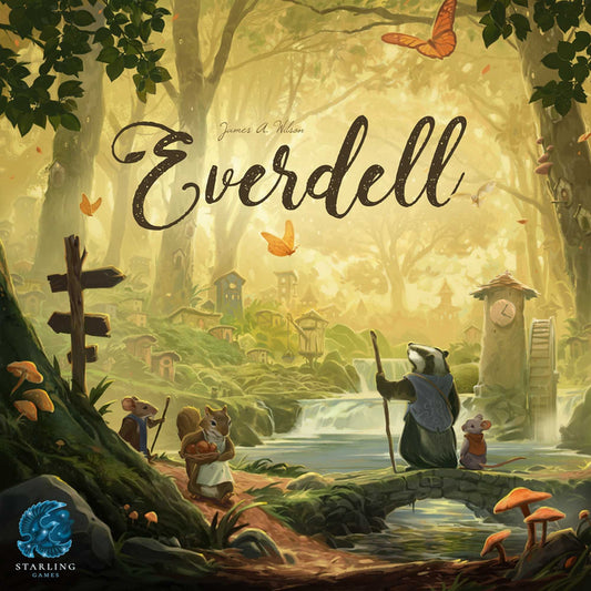 Everdell worker placement city building board game box by Starling Games