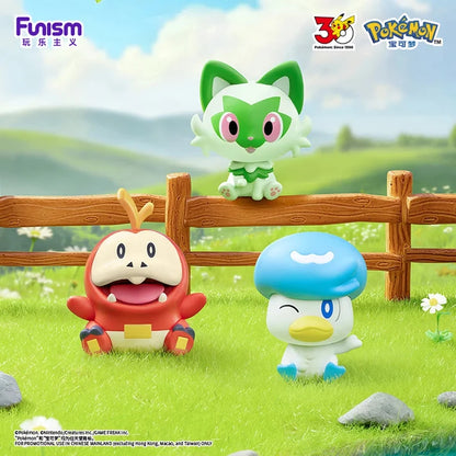 Funism Pokémon Palmsize Wonders First Partner generation starter trio figures