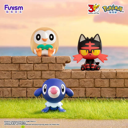 Funism Pokémon Palmsize Wonders First Partner Collection figures on display