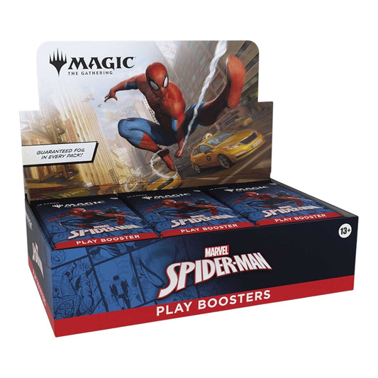 Magic: The Gathering Marvel's Spider-Man Play Booster, sealed pack front