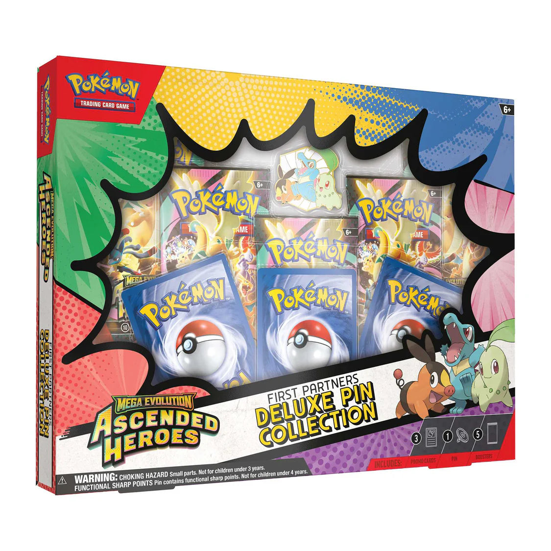 Pokémon TCG First Partners Deluxe Pin Collection box