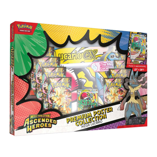Pokémon TCG Ascended Heroes Poster Collection, Lucario version, main shot