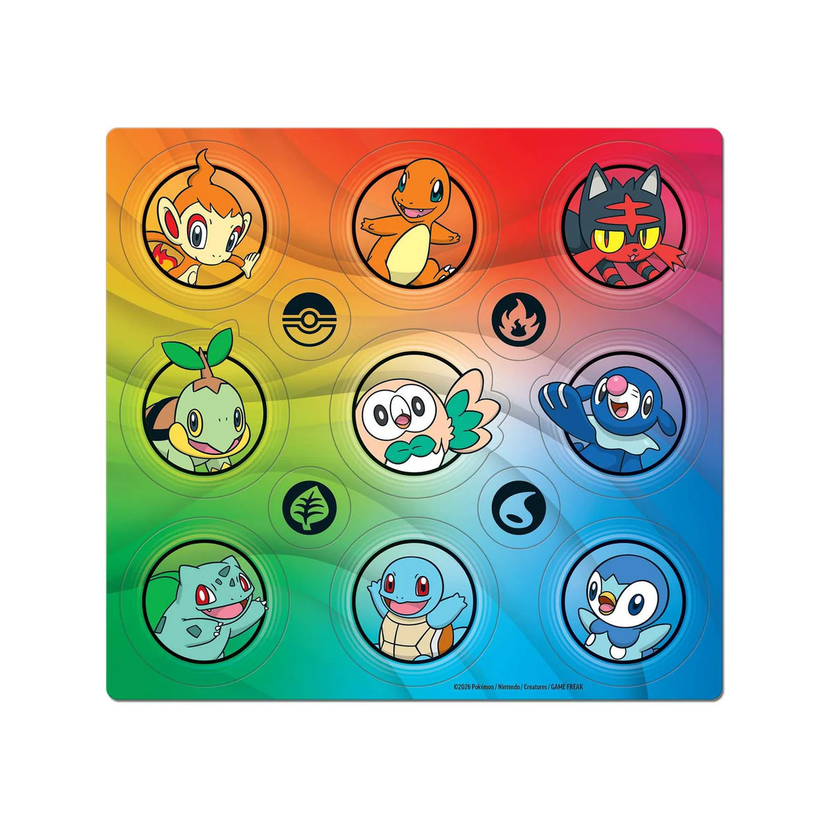 Pokémon TCG First Partner Illustration Collection Series 1, contents view
