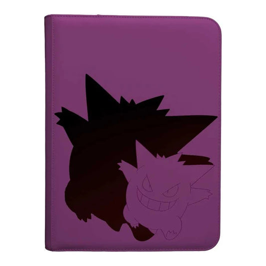 Ultra PRO Elite Series Gengar 9-pocket zippered PRO-Binder with padded leatherette cover and Gengar artwork