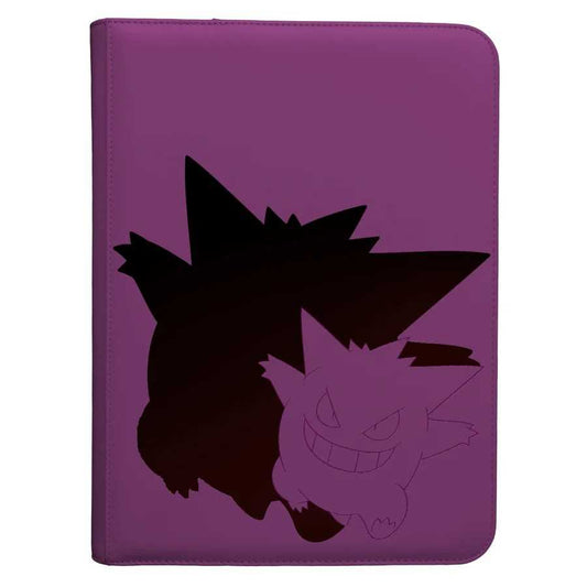 Ultra PRO Elite Series Gengar 9-pocket zippered PRO-Binder with padded leatherette cover and Gengar artwork