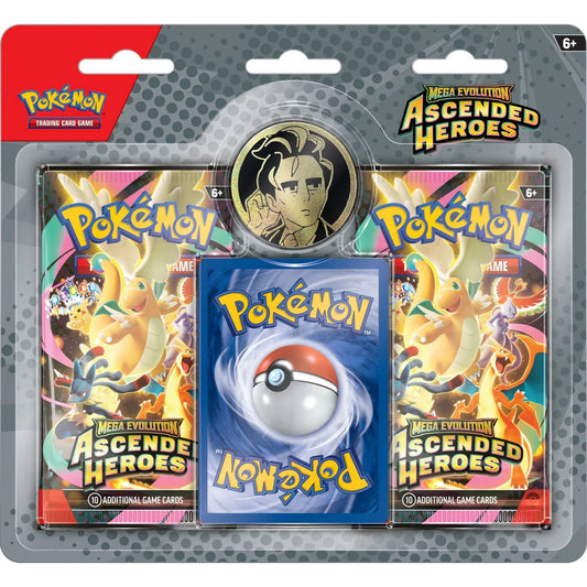 Pokémon TCG Mega Evolution Ascended Heroes collection, main product shot