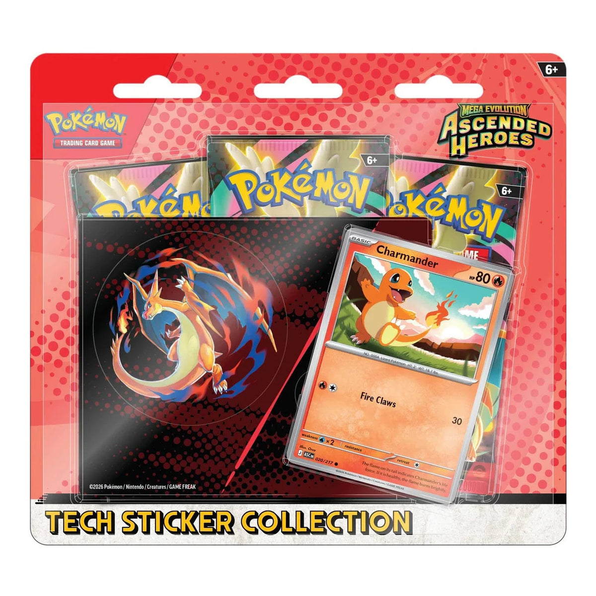 Pokémon TCG Ascended Heroes Tech Sticker Collection, main product shot
