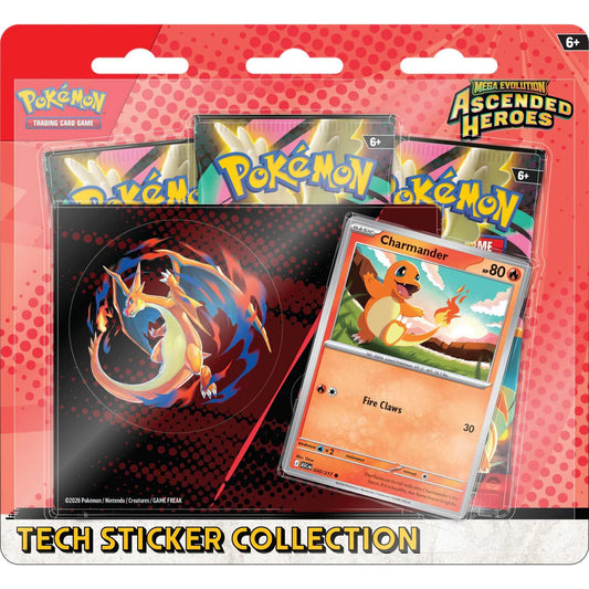 Pokémon TCG Ascended Heroes Tech Sticker Collection, main product shot