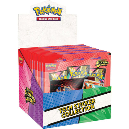 Pokémon TCG Ascended Heroes Tech Sticker Collection, contents view