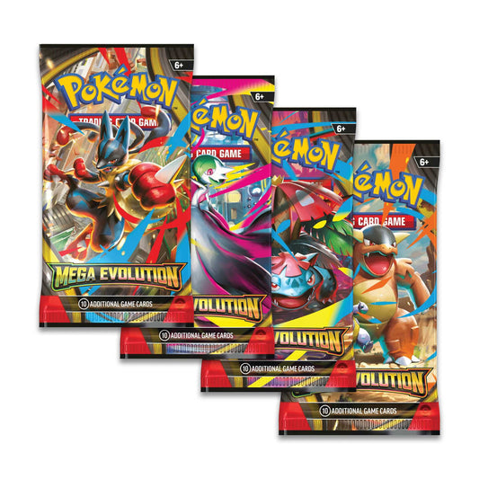 Pokémon TCG Mega Evolution booster packs