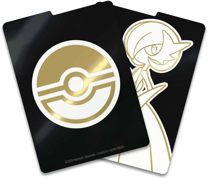 Pokémon TCG Mega Evolution Gardevoir Elite Trainer Box, close-up view