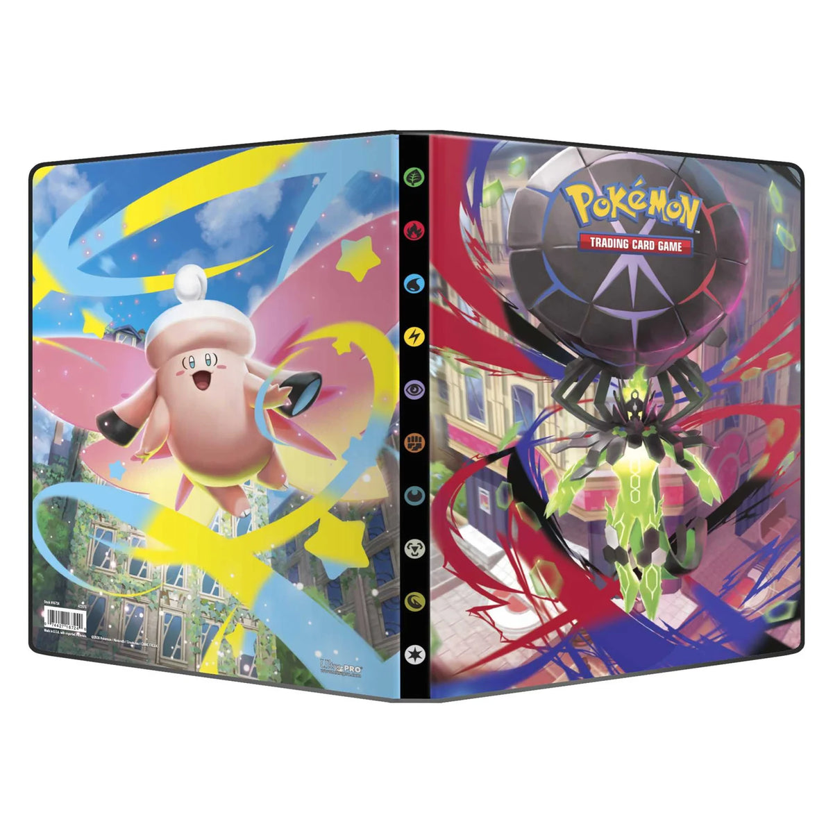 Pokémon Mega Evolution Perfect Order 9-pocket portfolio, front cover