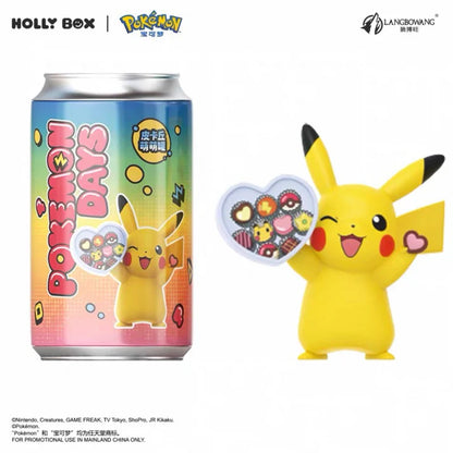Pokémon Pikachu Picnic Figure Can, fourth product view
