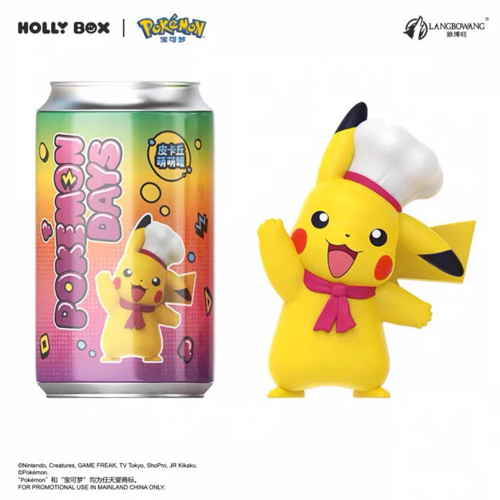 Pokémon Pikachu Picnic Figure Can, sixth product view