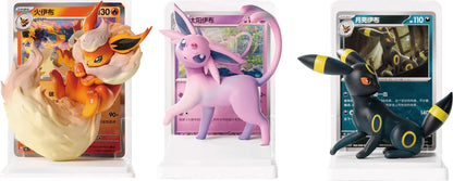 Pokémon Dream Painting Eeveelution figure detail from the Simplified Chinese blind box series