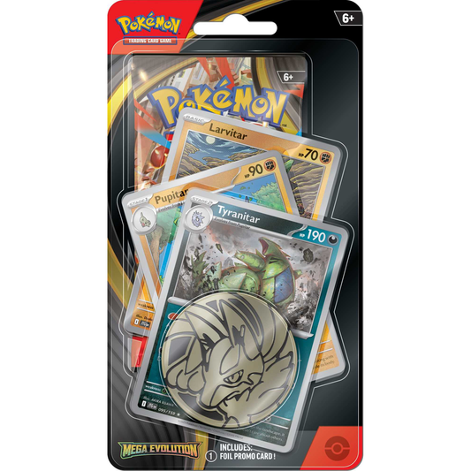 Pokémon Trading Card Game (TCG): Premium Mega Evolution Checklane - Tyranitar