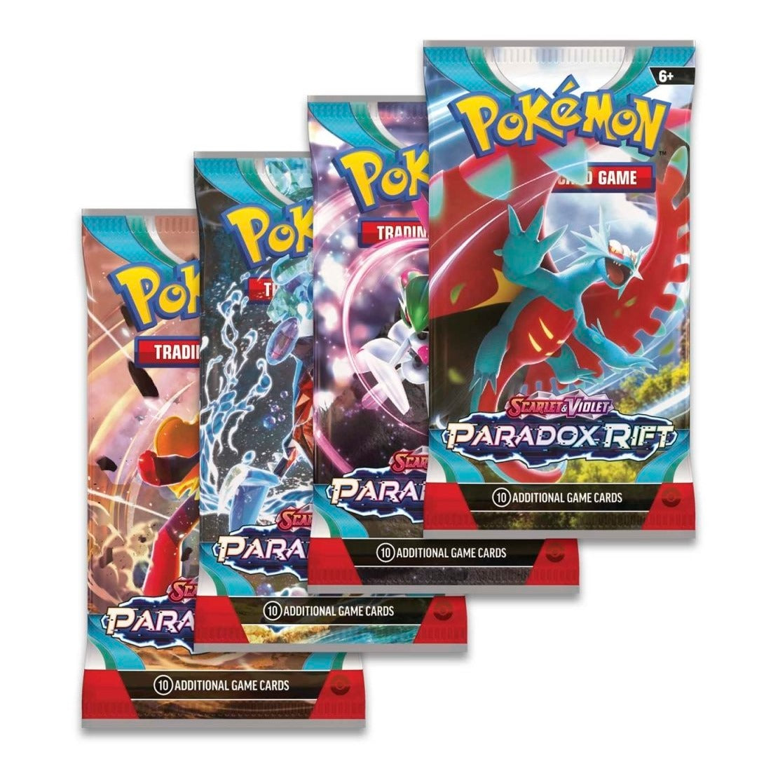Pokémon TCG Paradox Rift booster pack artwork