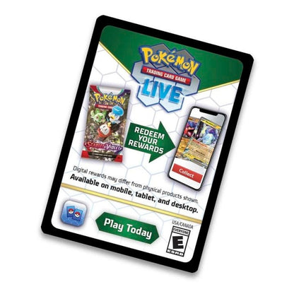 Pokémon TCG Paradox Rift booster pack code card