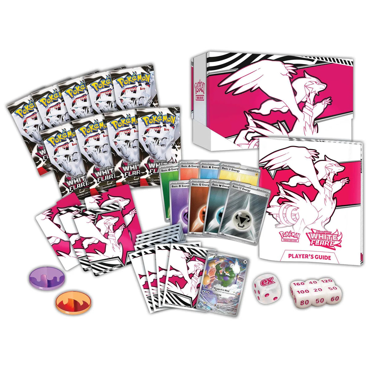 Pokémon TCG White Flare Reshiram Elite Trainer Box, additional view