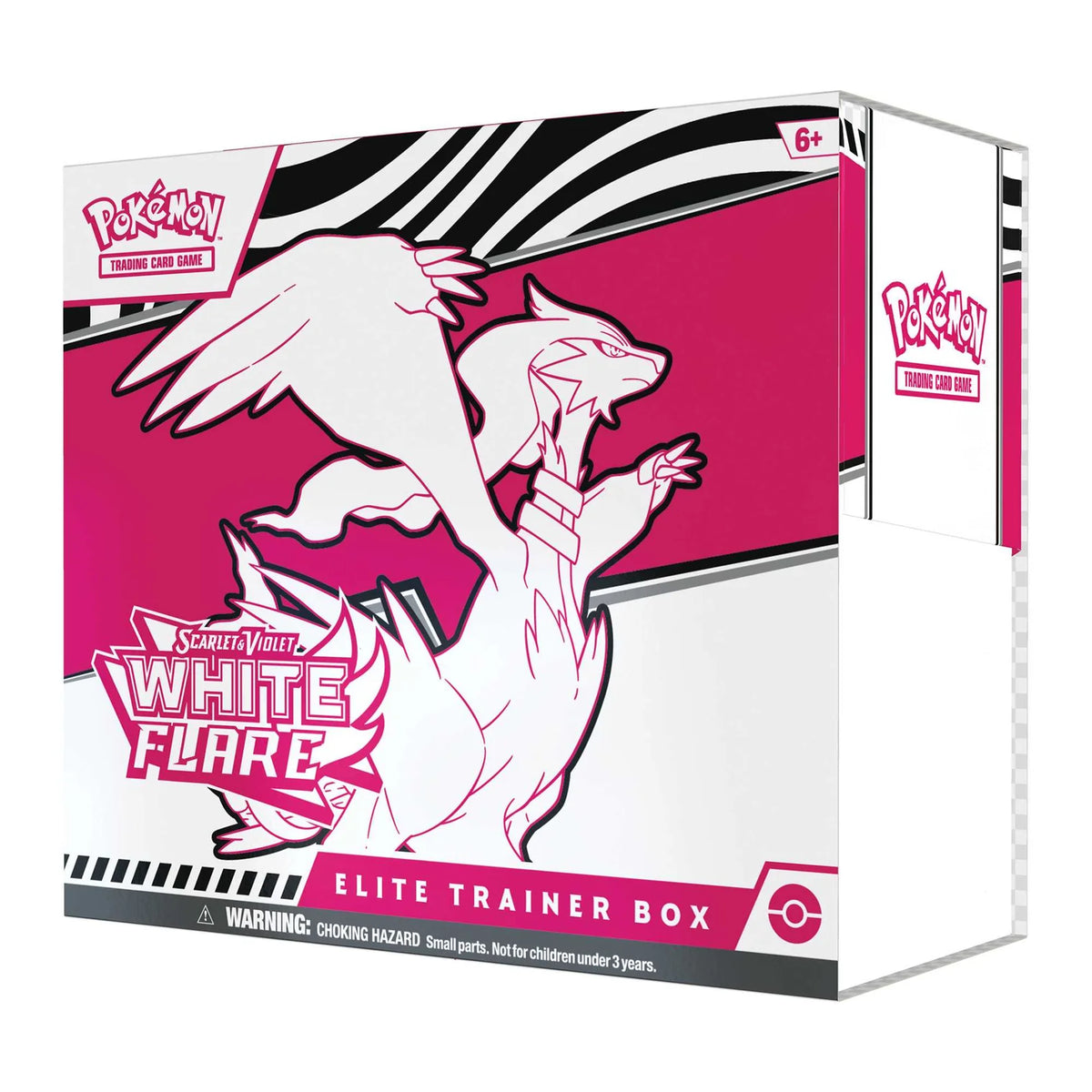 Pokémon TCG White Flare Reshiram Elite Trainer Box, further view