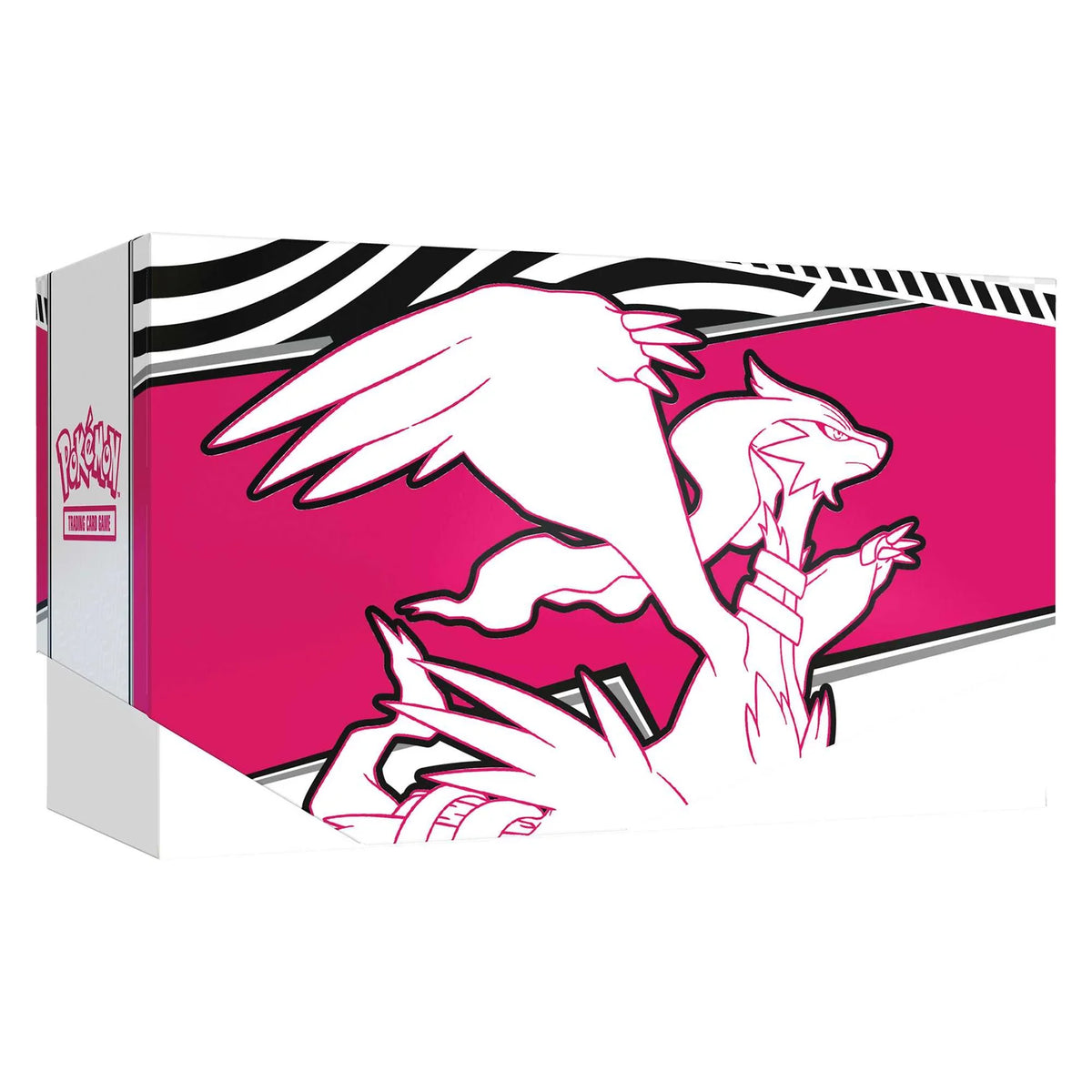 Pokémon TCG White Flare Reshiram Elite Trainer Box, contents view